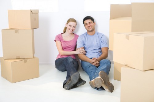 Office relocation planning in Merton with packing and move preparation
