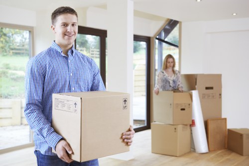 A small business move with man and van removals across Merton