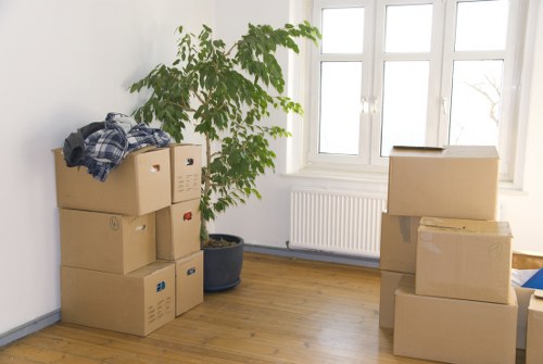Careful furniture handling during house removals