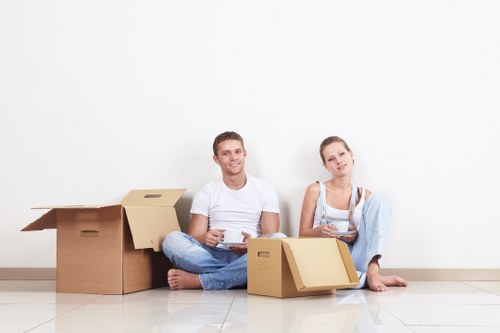 Local house movers planning a move in Merton
