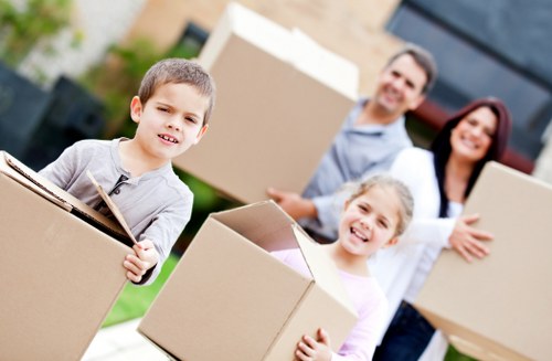 Checklist and moving-day essentials prepared for a home move in Merton