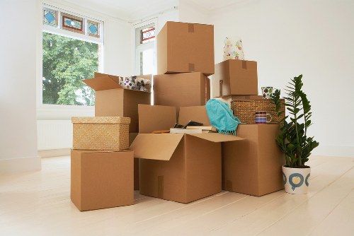 Van loading support for a property move in Merton