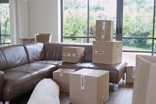 Professional handling of furniture during a relocation job